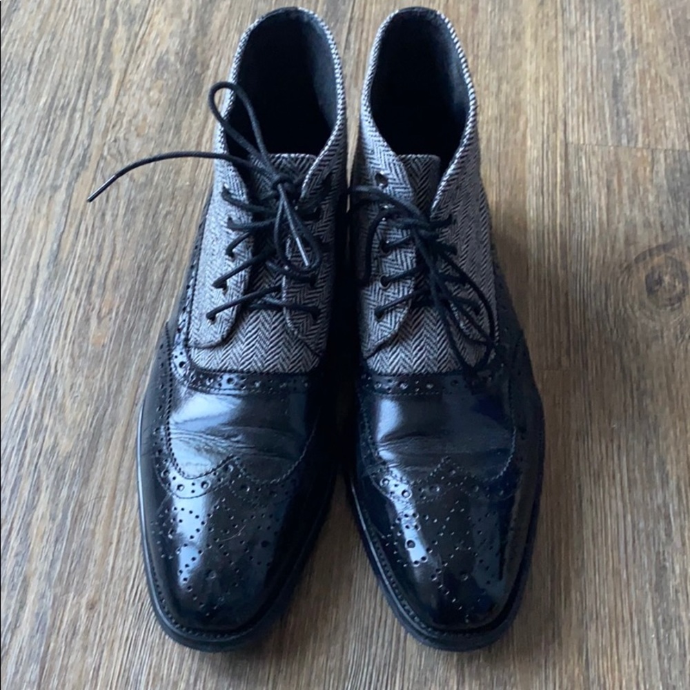 Houndstooth Boot